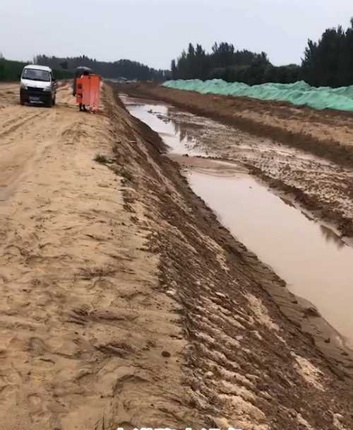 焦作马村区河道降水