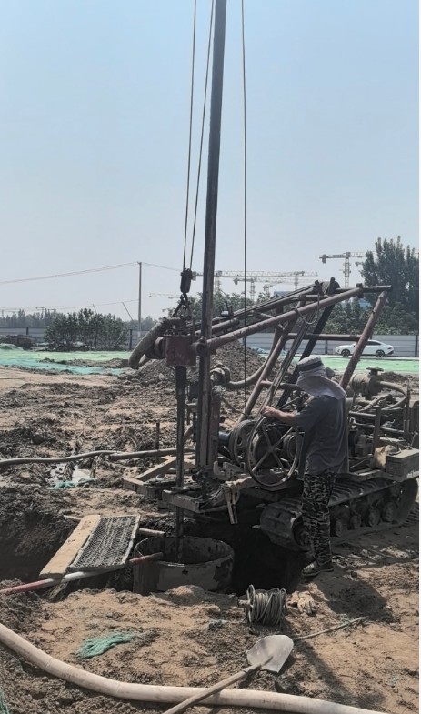 焦作马村区工地打井